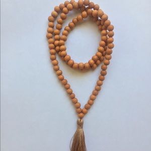 Tassel necklace